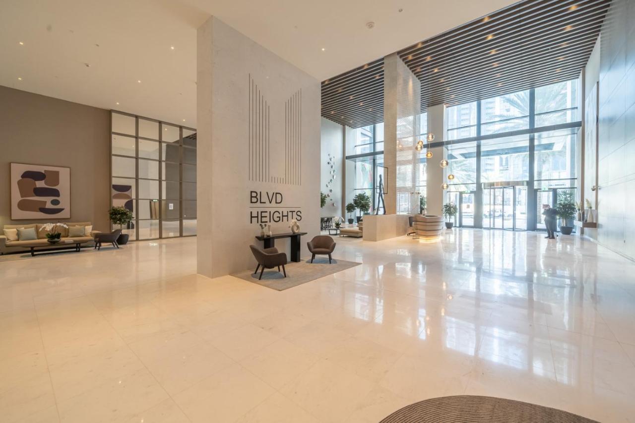 דירות דובאי Boho-Chic Cosy 1Br, Minutes To Burj Khalifa מראה חיצוני תמונה