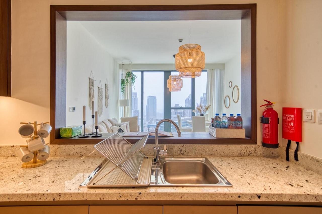 דירות דובאי Boho-Chic Cosy 1Br, Minutes To Burj Khalifa מראה חיצוני תמונה