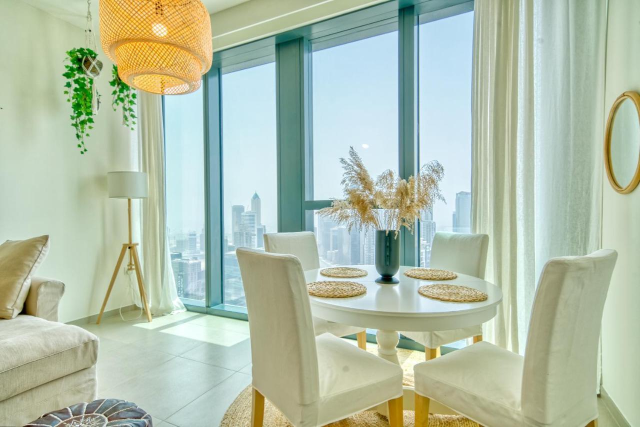 דירות דובאי Boho-Chic Cosy 1Br, Minutes To Burj Khalifa מראה חיצוני תמונה